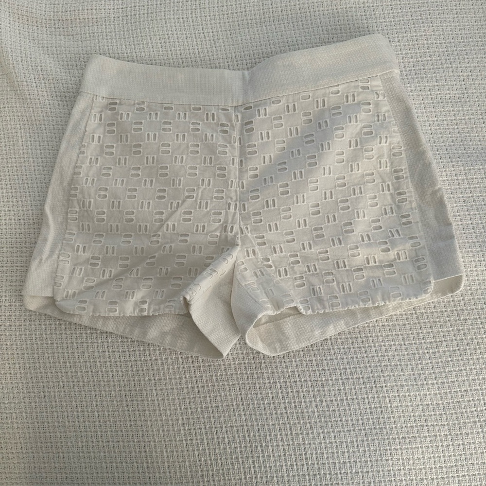 J Crew White Shorts